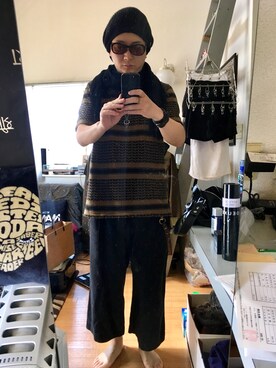 「RYU（リュー）のアイテム（パンツ）」を使った、YUUSUKE@ganeshaさん（メンズ・171cm）の夏コーディネート
