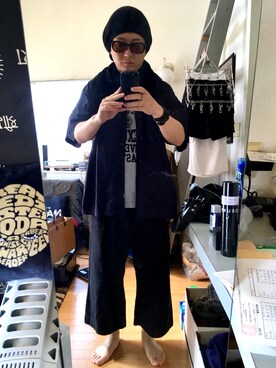 「RYU（リュー）のアイテム（パンツ）」を使った、YUUSUKE@ganeshaさん（メンズ・171cm）の夏コーディネート
