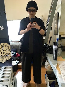 「RYU（リュー）のアイテム（パンツ）」を使った、YUUSUKE@ganeshaさん（メンズ・171cm）の夏コーディネート