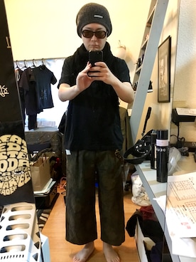 「RYU（リュー）のアイテム（パンツ）」を使った、YUUSUKE@ganeshaさん（メンズ・170cm）の夏コーディネート