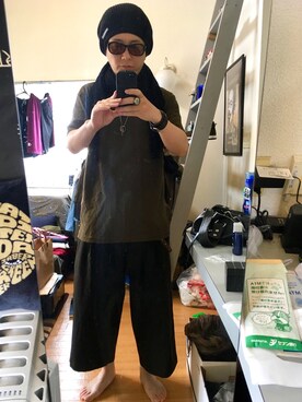 「RYU（リュー）のアイテム（パンツ）」を使った、YUUSUKE@ganeshaさん（メンズ・170cm）の夏コーディネート
