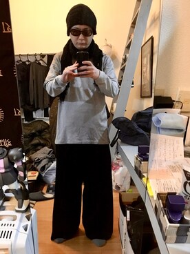 「Y's（ワイズ）のアイテム（ニットキャップ/ビーニー）」を使った、YUUSUKE@ganeshaさん（メンズ・171cm）の春コーディネート