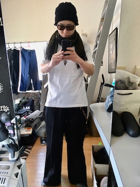 「Y's（ワイズ）のアイテム（ニットキャップ/ビーニー）」を使った、YUUSUKE@ganeshaさん（メンズ・171cm）の春コーディネート