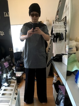 「Y's（ワイズ）のアイテム（帽子）」を使った、YUUSUKE@ganeshaさん（メンズ・171cm）の夏コーディネート