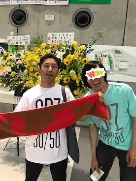 「LIVE」｜「アイテム（その他）」を使った、teppeiさん（メンズ・161cm）の夏コーディネート