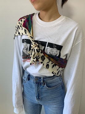 「topic luxe（トピックラックス）のアイテム」を使った、#KAYAさん（レディース・153cm）の春コーディネート