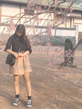 みゅ〜さん（レディース・155cm）の春コーディネート