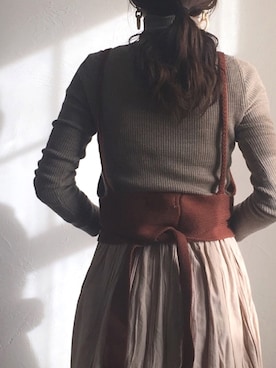 「ivory court（アイボリーコート）のアイテム」を使った、Ryoさん（レディース・156cm）の冬コーディネート