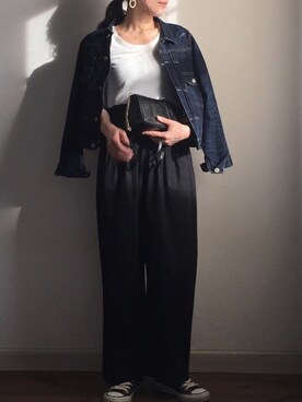 Ryoさん（レディース・156cm）の冬コーディネート