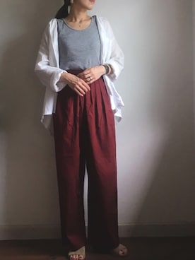 Ryoさん（レディース・156cm）の夏コーディネート