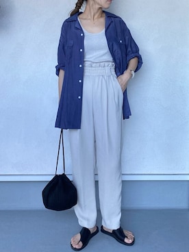 「bukht」｜「アイテム（アクセサリー）」を使った、Ryoさん（レディース・156cm）の秋コーディネート