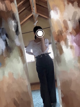 「archives e'pice（アルシーヴエピス）のアイテム」を使った、haruruさん（レディース・152cm）の夏コーディネート