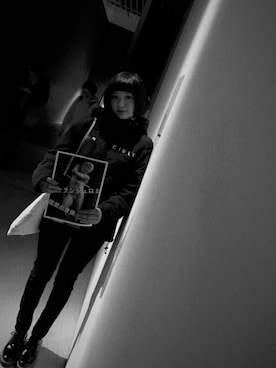 「minelli（ミネッリ）のアイテム」を使った、カカさん（レディース・157cm）の冬コーディネート