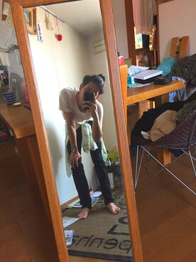 Akito(╹◡╹)さん(メンズ・183cm)の夏コーディネート