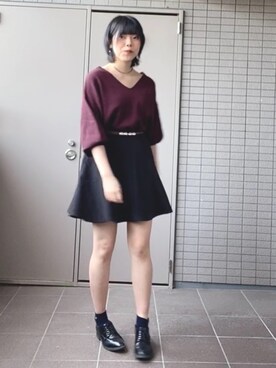 神咲有希乃さん（レディース・162cm）の春コーディネート
