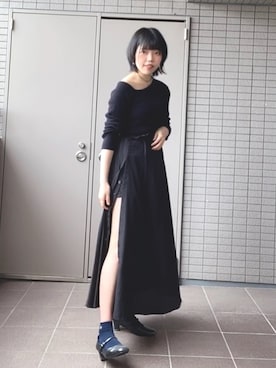 神咲有希乃さん（レディース・162cm）の春コーディネート