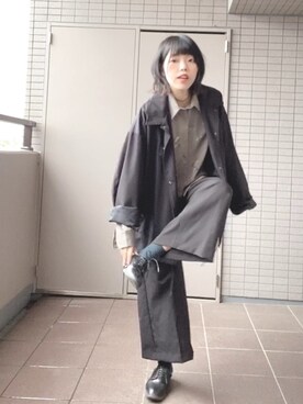 神咲有希乃さん（レディース・162cm）の春コーディネート