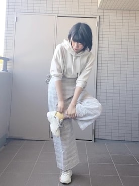 神咲有希乃さん（レディース・162cm）の春コーディネート