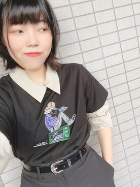 神咲有希乃さん（レディース・162cm）の春コーディネート