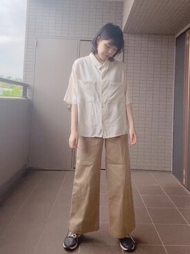 神咲有希乃さん（レディース・162cm）の春コーディネート