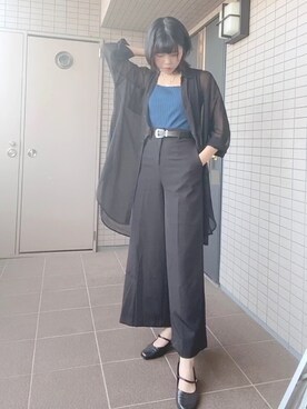 神咲有希乃さん（レディース・162cm）の春コーディネート