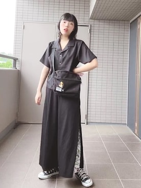 神咲有希乃さん(レディース・162cm)の夏コーディネート