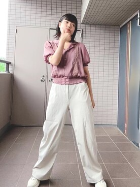 神咲有希乃さん（レディース・162cm）の夏コーディネート