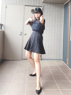 神咲有希乃さん(レディース・162cm)の夏コーディネート