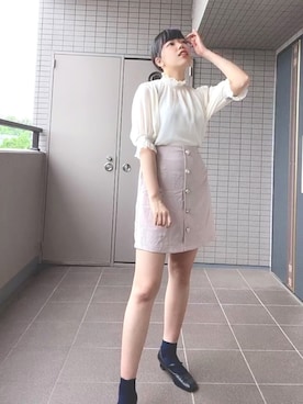 神咲有希乃さん（レディース・162cm）の夏コーディネート