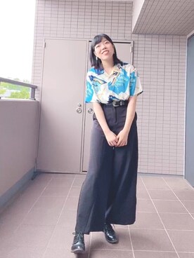 神咲有希乃さん（レディース・162cm）の夏コーディネート