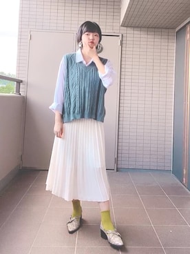 神咲有希乃さん（レディース・162cm）の夏コーディネート