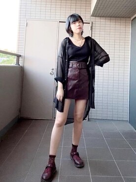 神咲有希乃さん（レディース・162cm）の秋コーディネート