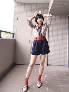 神咲有希乃さん(レディース・162cm)の秋コーディネート