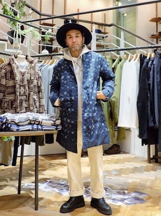 Snow Peak（スノーピーク）の「インディゴコットンナイロンダウン