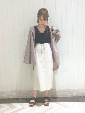 伊織さん（レディース・155cm）の春コーディネート