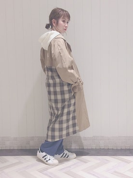 伊織さん（レディース・155cm）の冬コーディネート