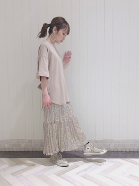 伊織さん（レディース・155cm）の春コーディネート