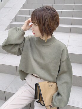 伊織さん（レディース・155cm）の秋コーディネート