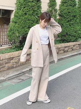 伊織さん（レディース・155cm）の秋コーディネート