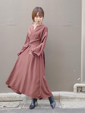 伊織さん（レディース・155cm）の秋コーディネート