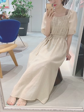 伊織さん(レディース・155cm)の春コーディネート