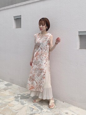 伊織さん（レディース・155cm）の春コーディネート