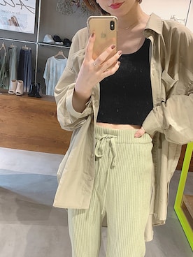 伊織さん（レディース・155cm）の夏コーディネート