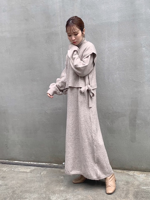 伊織 Wcloset 神宮前店 W Closetのニット セーターを使ったコーディネート Wear