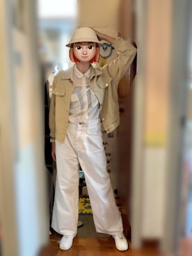 「Maple（メープル）のアイテム」を使った、quincyyyさん（レディース・162cm）の秋コーディネート