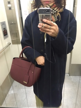 「Guess（ゲス）のアイテム（その他）」を使った、mizuho☺︎︎さん（レディース・154cm）の冬コーディネート
