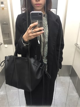 「Guess（ゲス）のアイテム（その他）」を使った、mizuho☺︎︎さん（レディース・154cm）の冬コーディネート