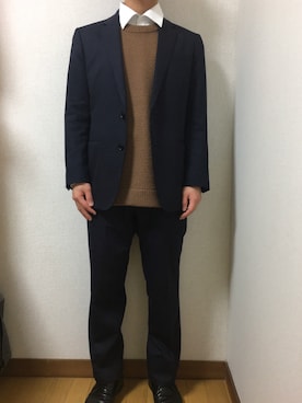 「SENSION（センション）のアイテム」を使った、yuさん（メンズ・163cm）の秋コーディネート