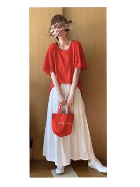 enu_blackさん（レディース・160cm）の春コーディネート