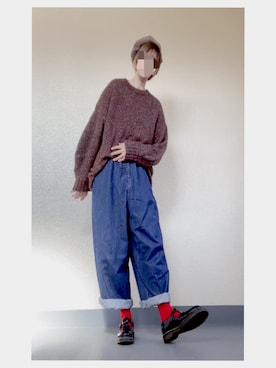 enu_blackさん（レディース・161cm）の秋コーディネート